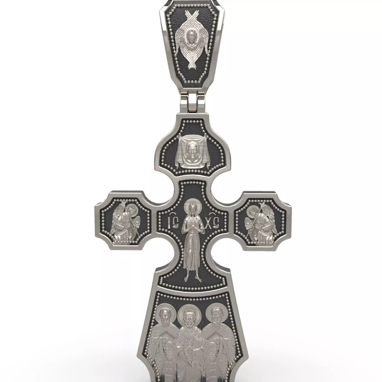 Cross let god rise again 3D print model