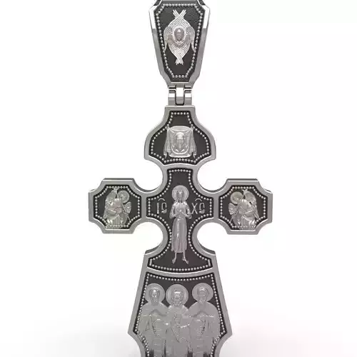 Cross let god rise again 3D print model