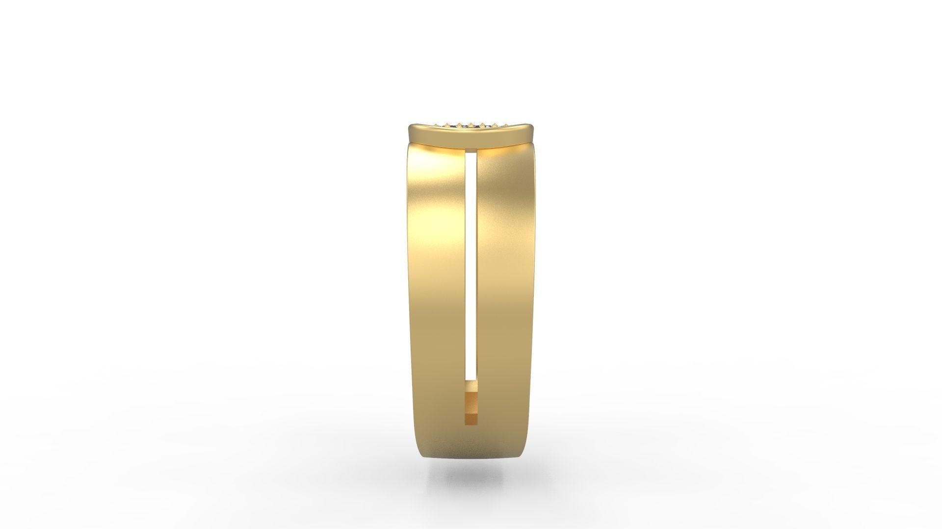 Men Ring 143 3D print model_3