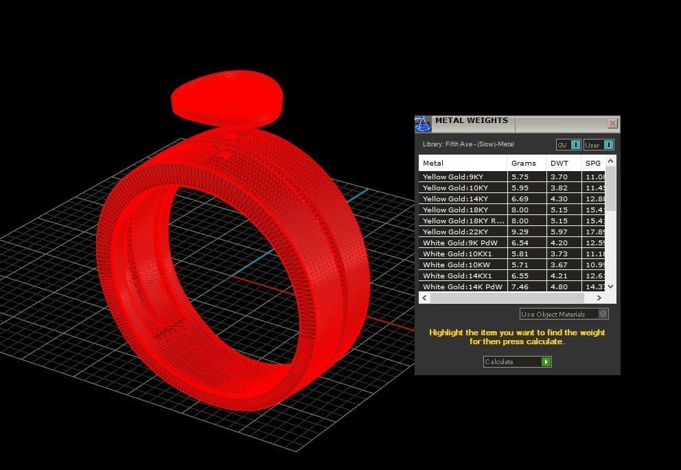 Men Ring 143 3D print model_7