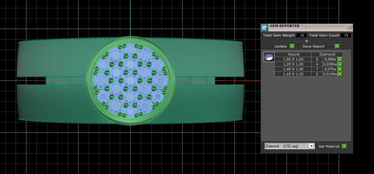 Men Ring 143 3D print model_6