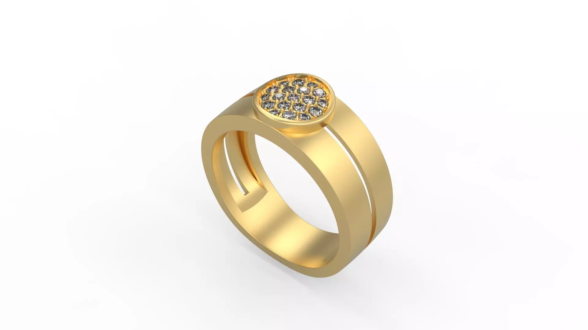 Men Ring 143 3D print model_0