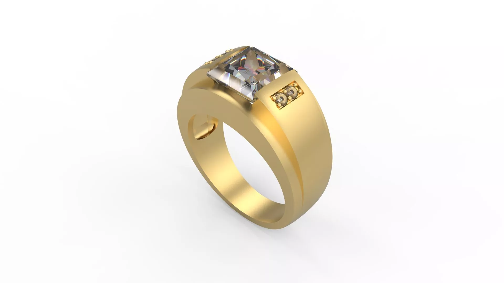 Men Ring 144 3D print model