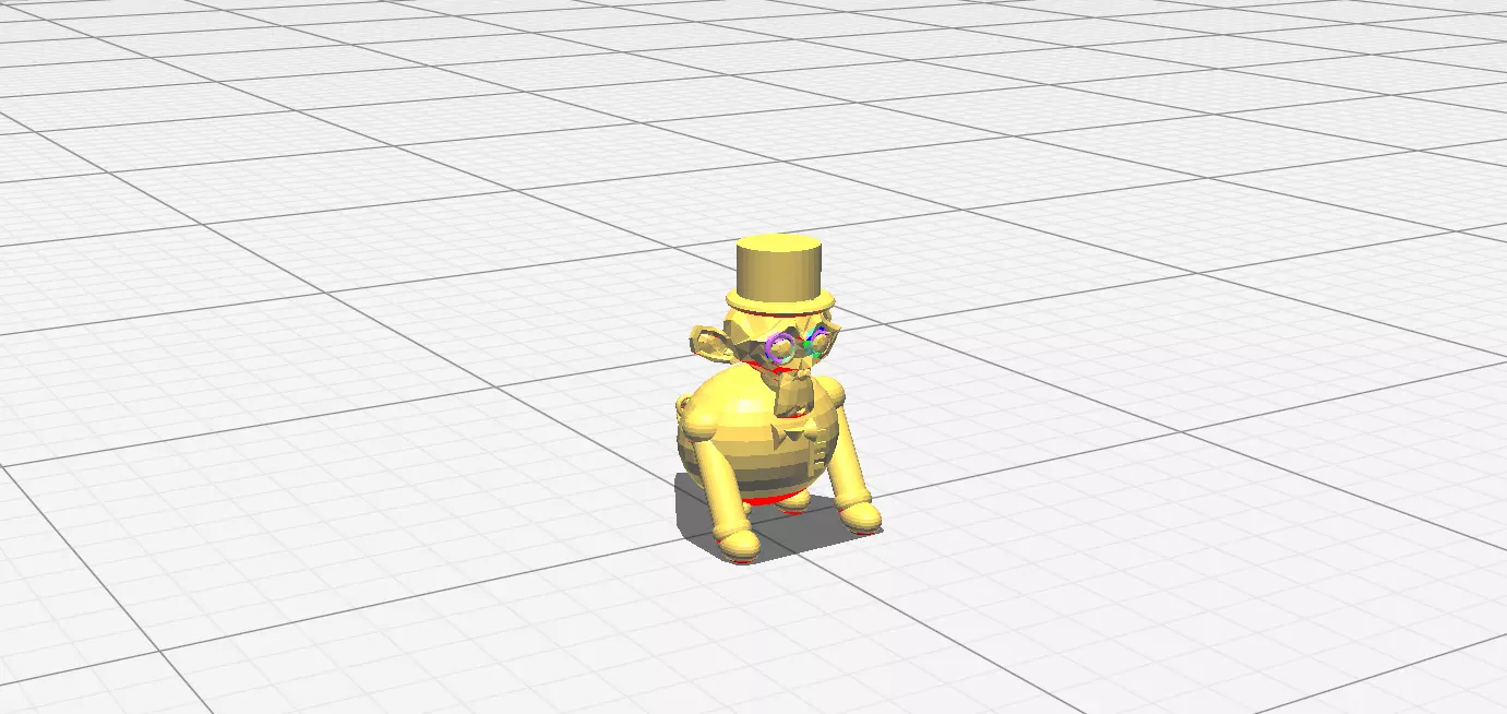 buisness monke Free 3D print model_0