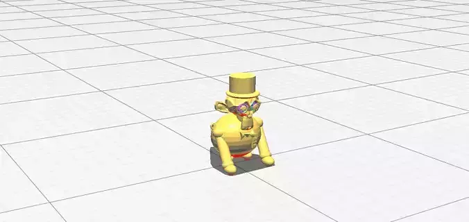 buisness monke Free 3D print model