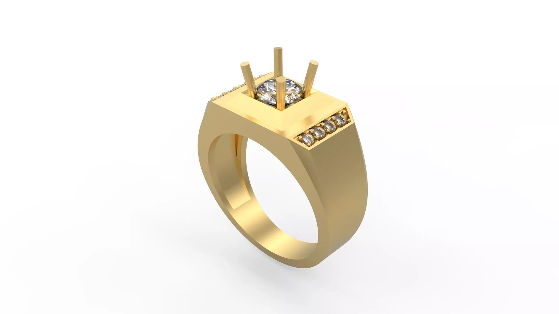Men Ring 160 3D print model