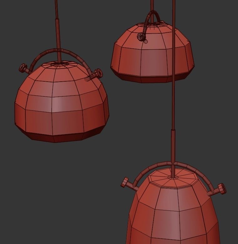 PULL CHANDELIER  3D model_2
