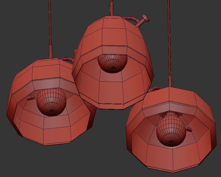 PULL CHANDELIER  3D model_3