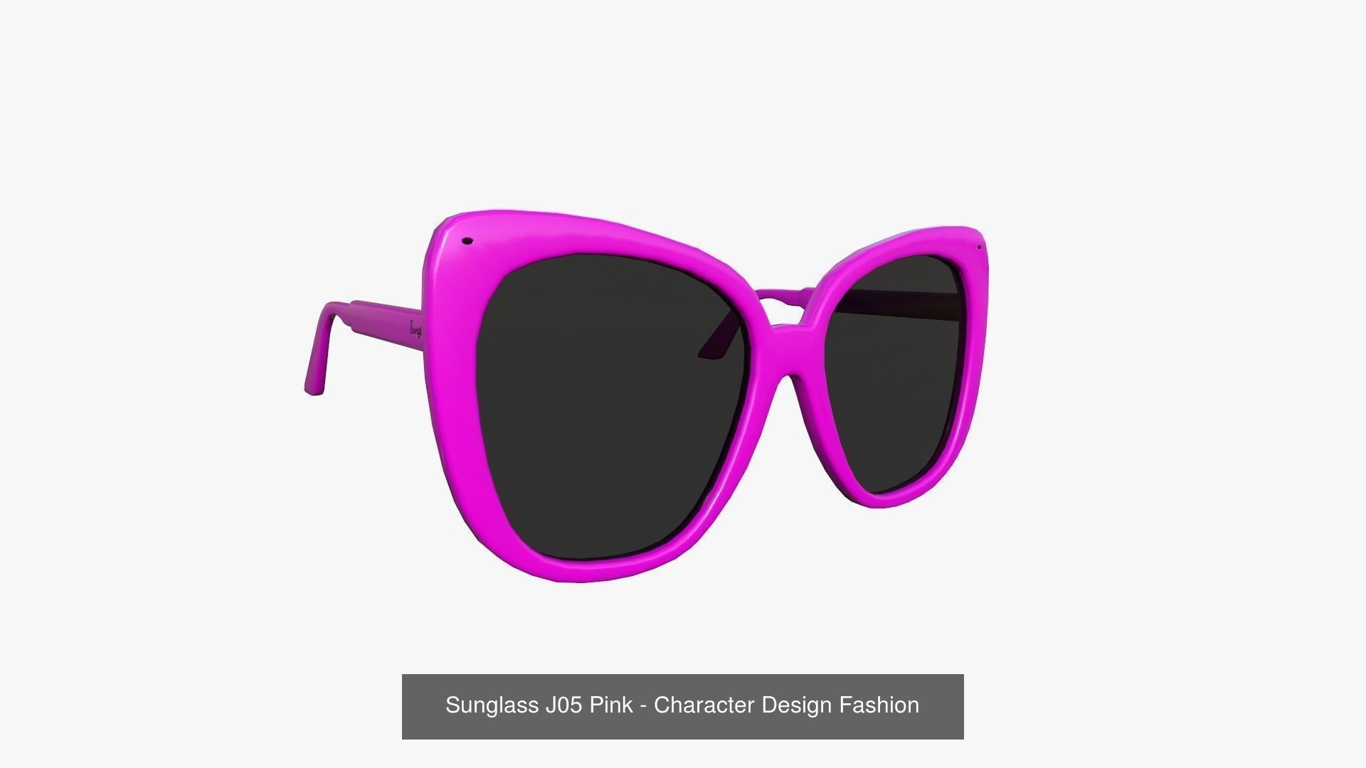 120 Sunglasses Super Collection - Character Design Fashion _232