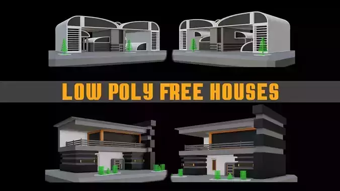 LowPoly House FREE