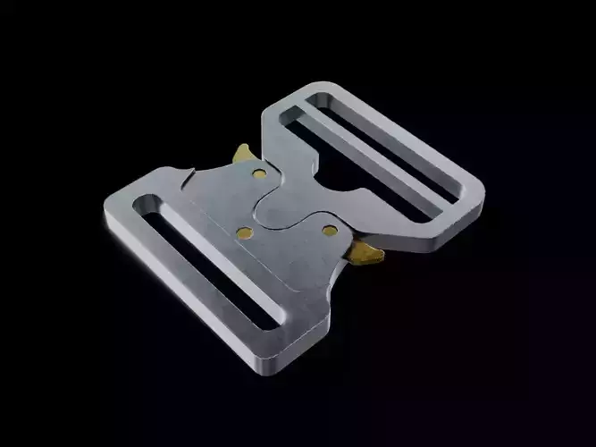 Techwear Buckle Lowpoly
