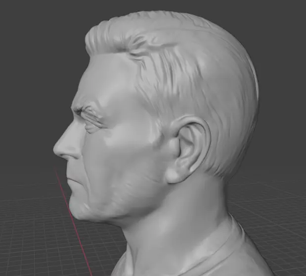 Mark Wahlberg 3D print model_26