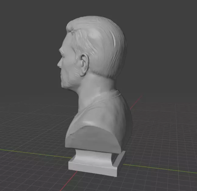Mark Wahlberg 3D print model_11