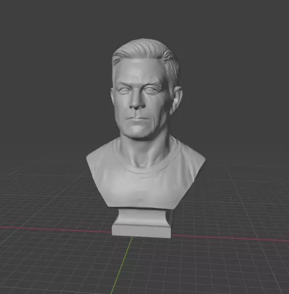 Mark Wahlberg 3D print model_17