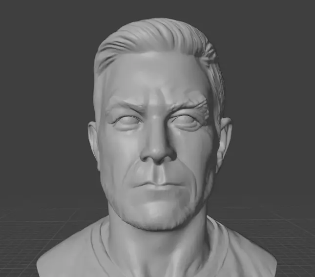 Mark Wahlberg 3D print model_25