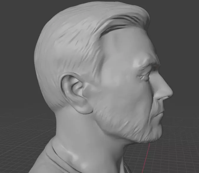 Mark Wahlberg 3D print model_23