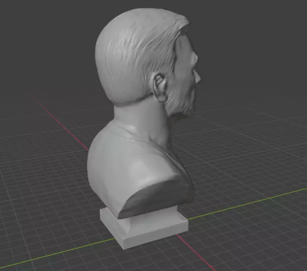 Mark Wahlberg 3D print model_8