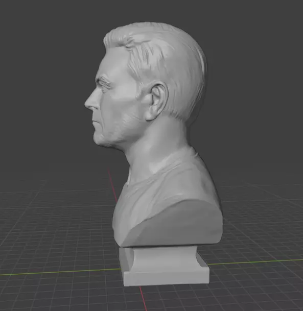 Mark Wahlberg 3D print model_10