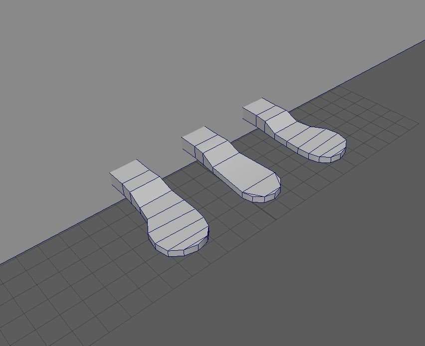  Piano CASIO Low-poly 3D model_14