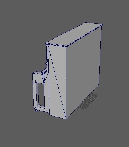  Piano CASIO Low-poly 3D model_13