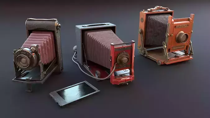 Vintage cameras pack