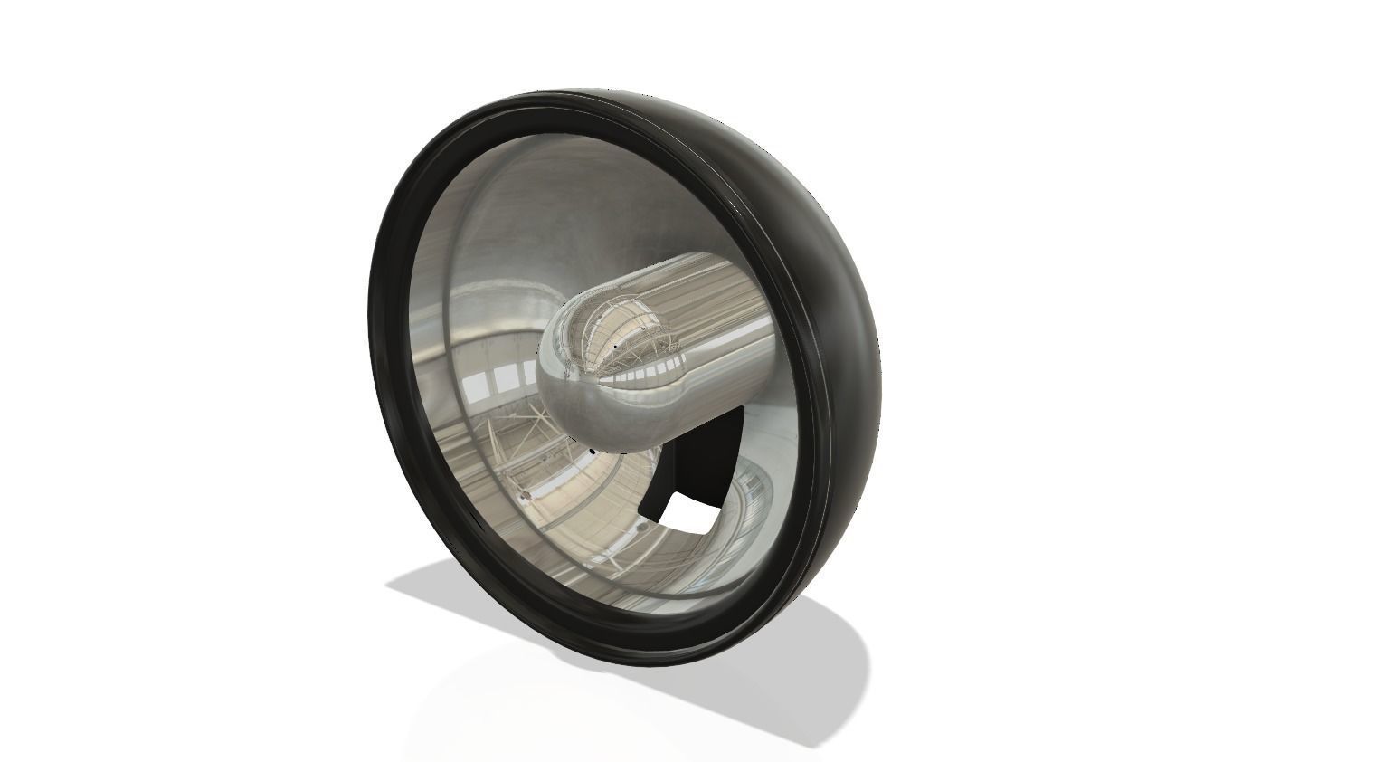 Printable roll cage light bar 3D print model_1