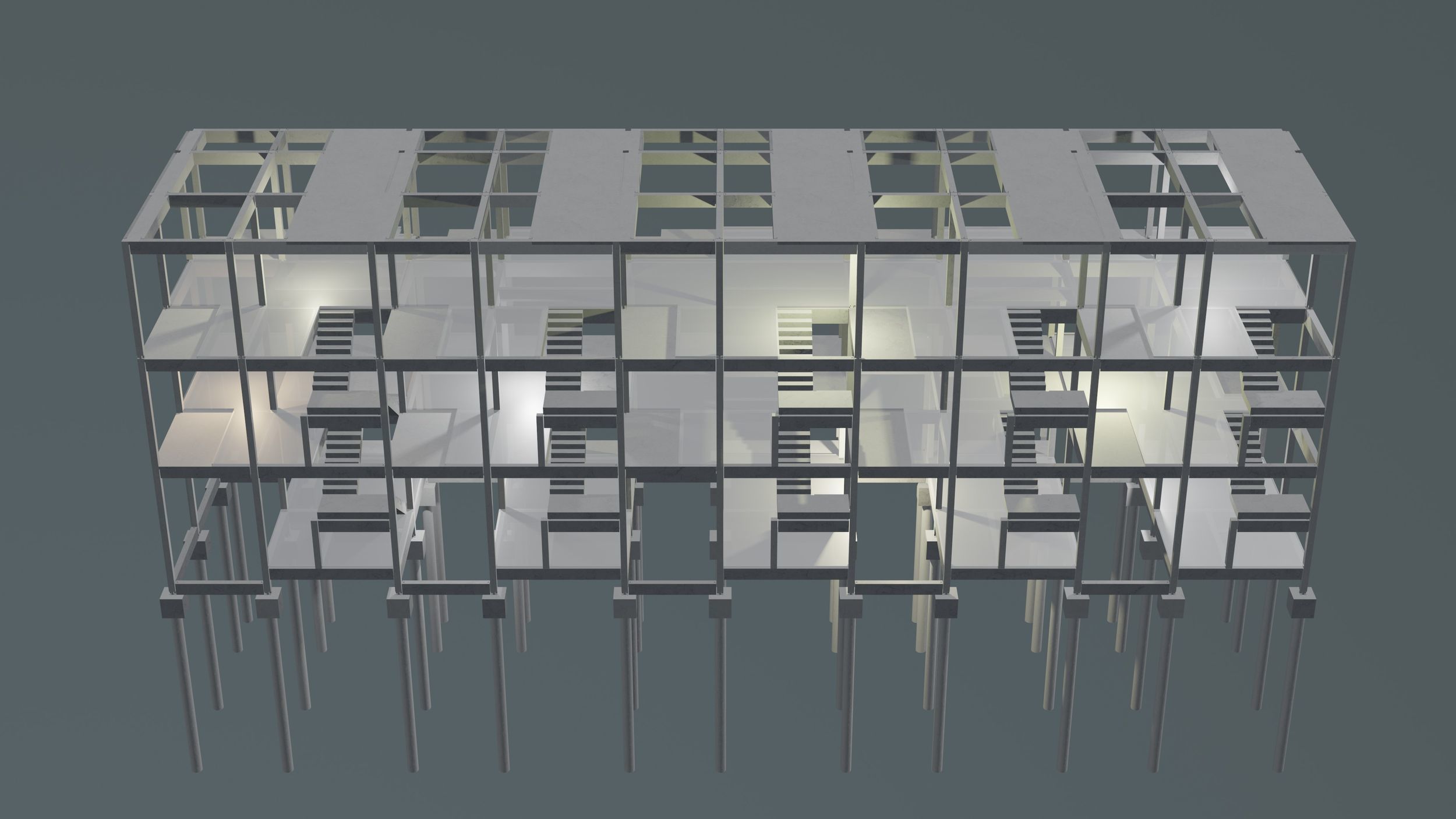 Structure under construction 3D model_2