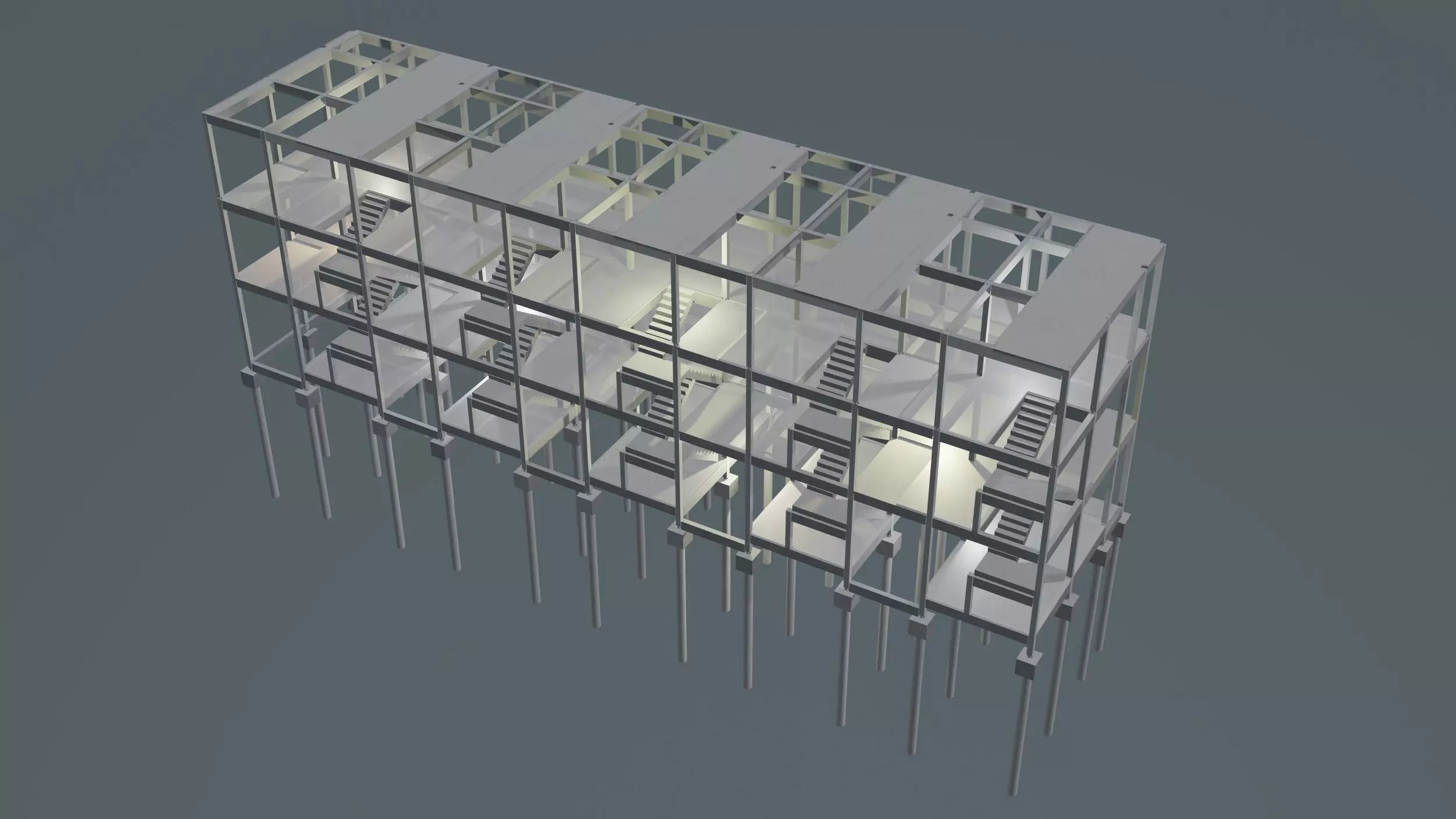 Structure under construction 3D model_0
