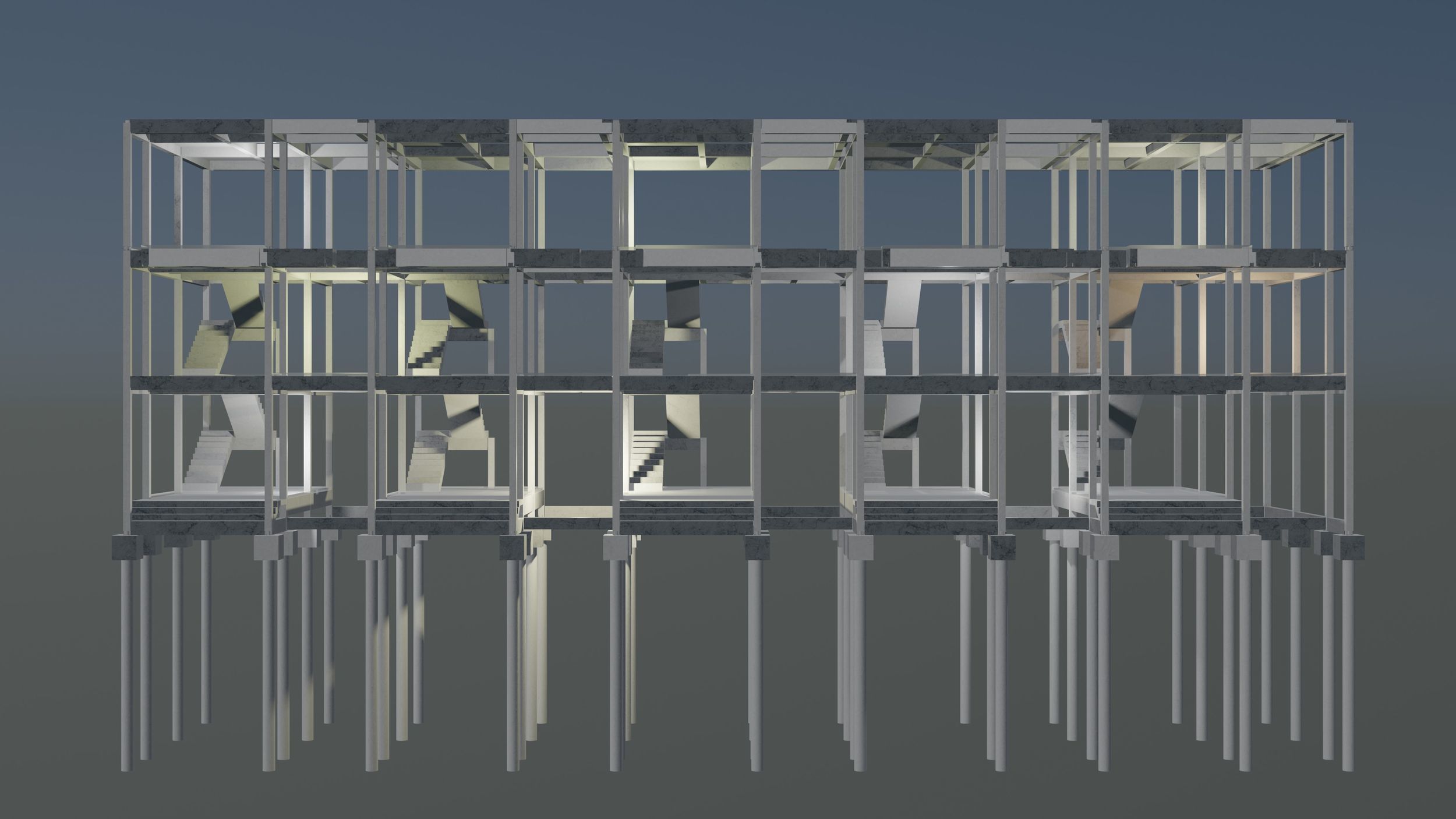 Structure under construction 3D model_1