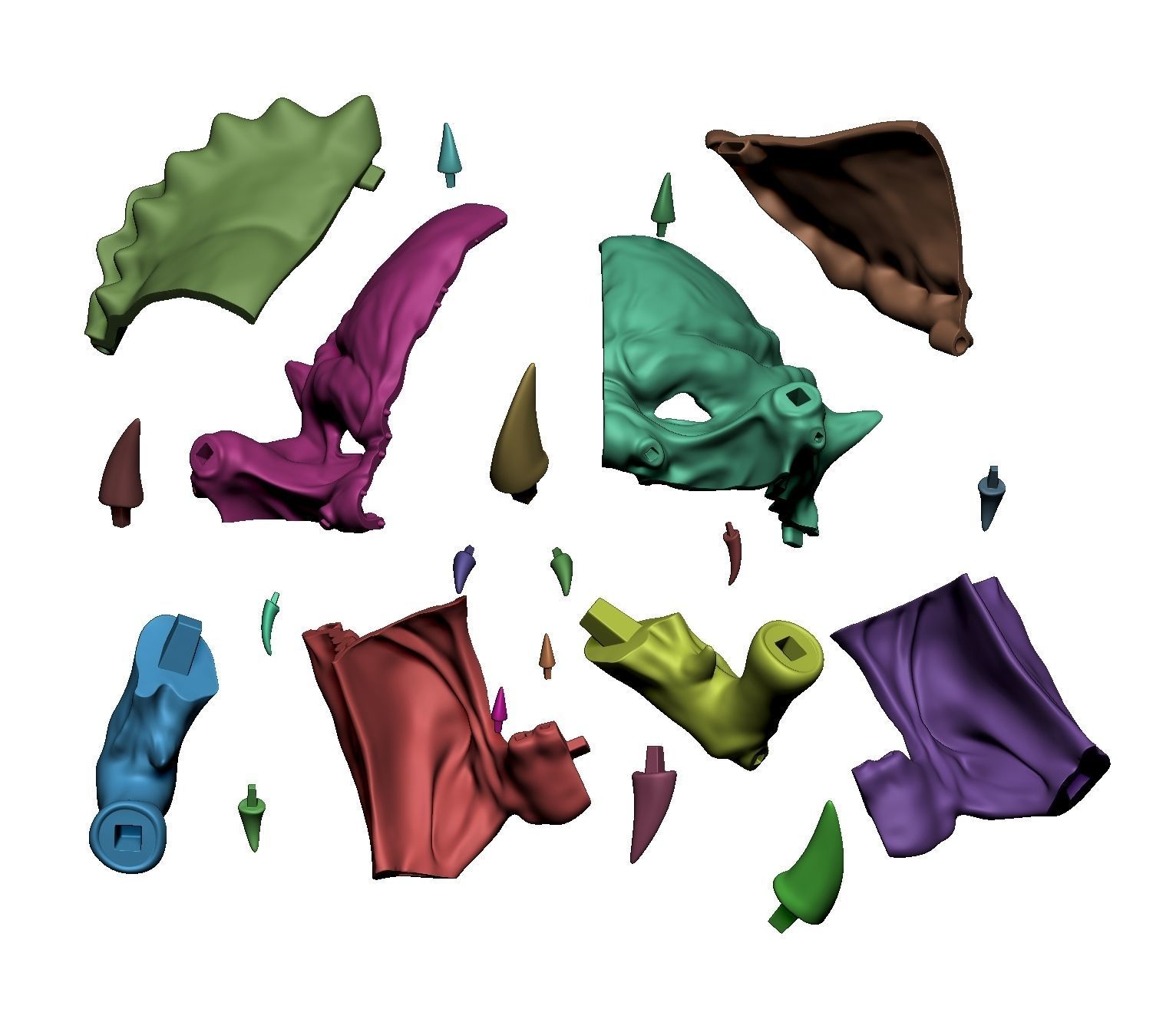 Predator Mask 3D print model_2