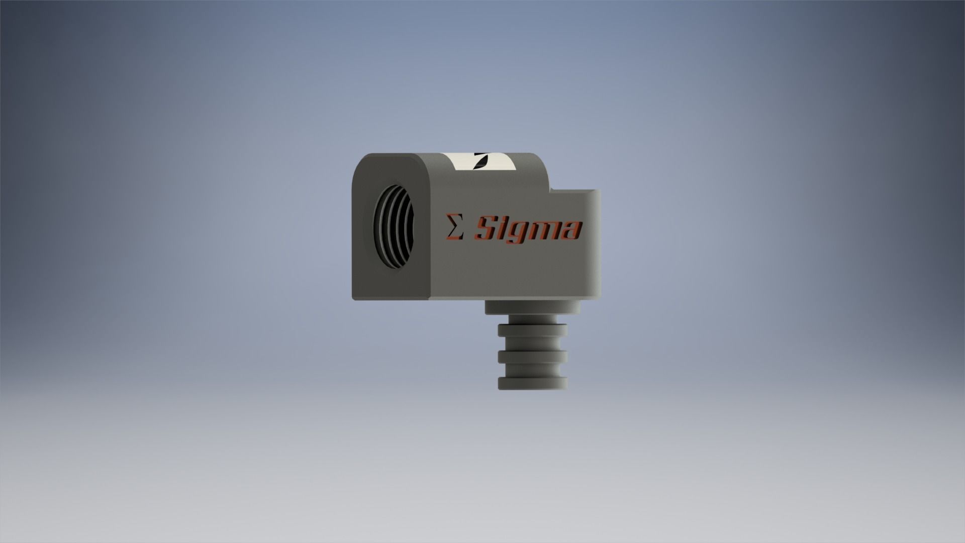 Asus ROG Ryujin II Custom Loop Convert 3D print model_7