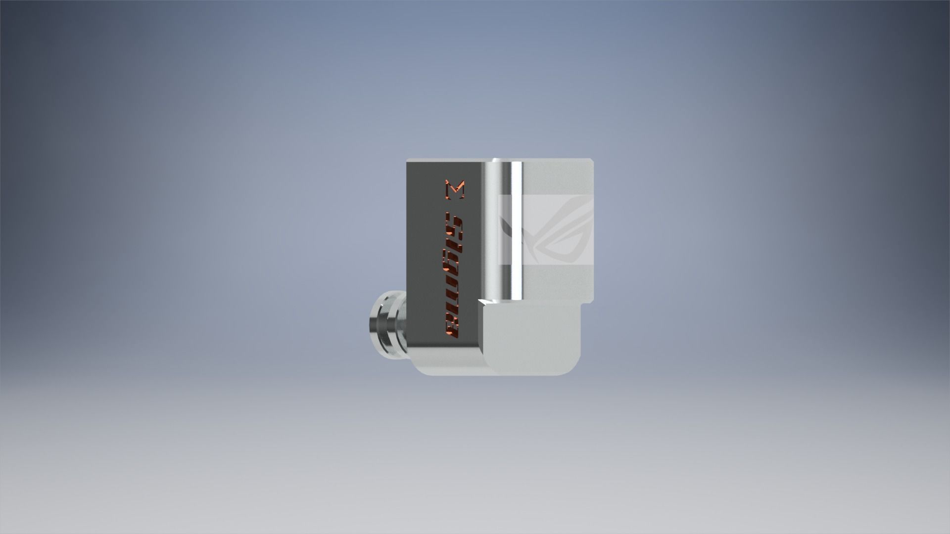 Asus ROG Ryujin II Custom Loop Convert 3D print model_1