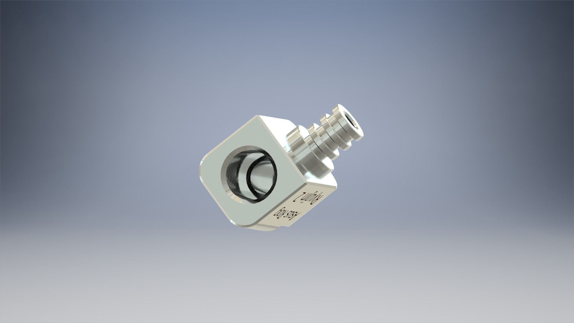 Asus ROG Ryujin II Custom Loop Convert 3D print model_5