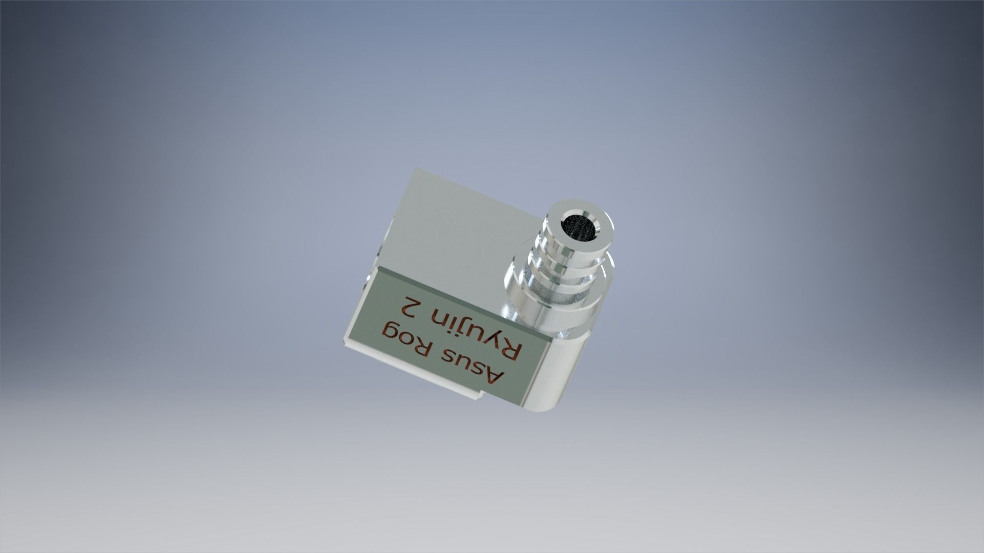 Asus ROG Ryujin II Custom Loop Convert 3D print model_4