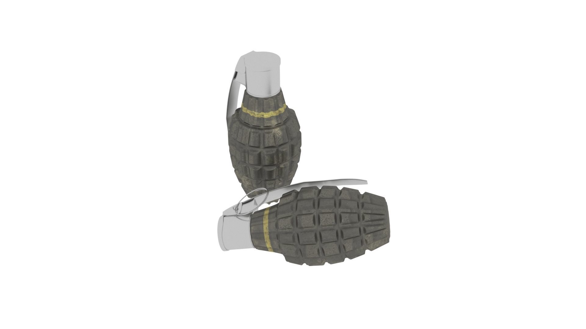 Grenade 3D model_16