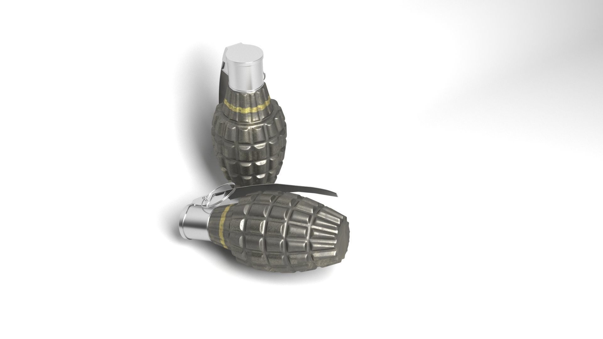 Grenade 3D model_1