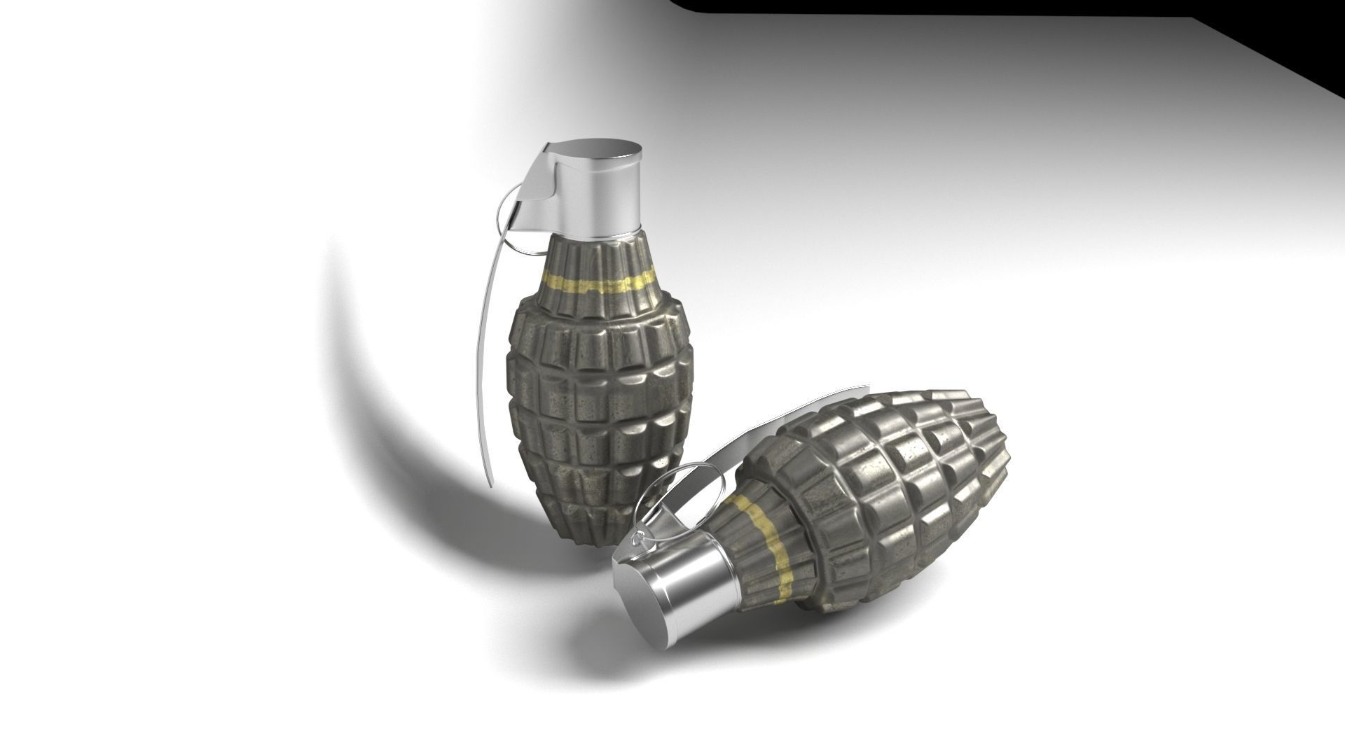 Grenade 3D model_2