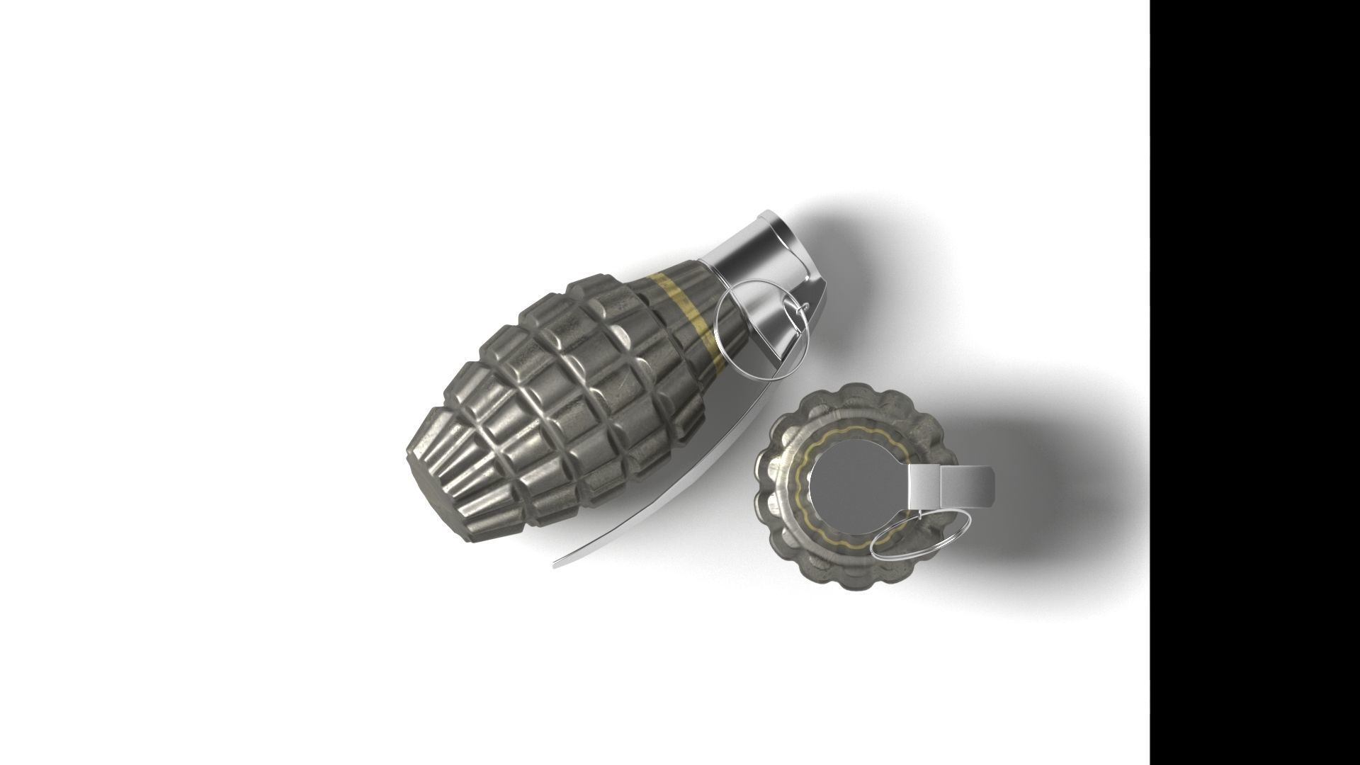 Grenade 3D model_10