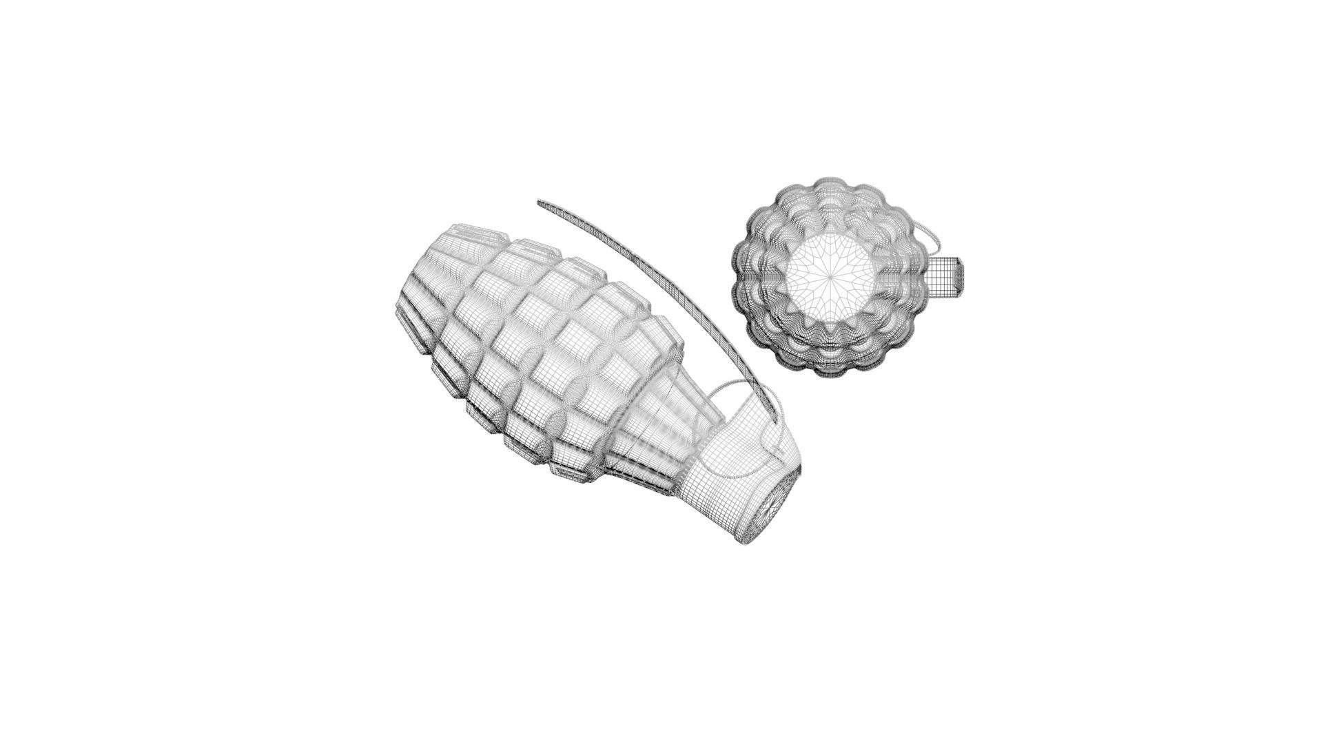 Grenade 3D model_34