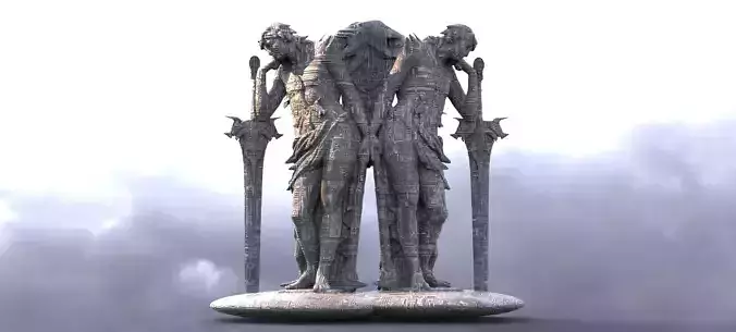 Arch Angel Michael With Sun sword mirrored 2 