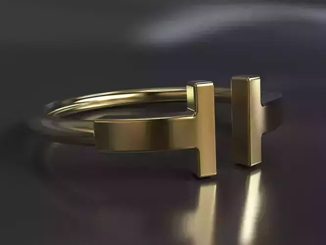 PACK RINGS WITH DIFFERENT SIZES Tiffany T Wire Ring