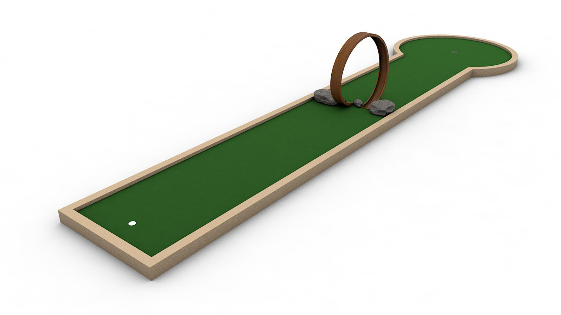 Mini-golf pack 3D model_5
