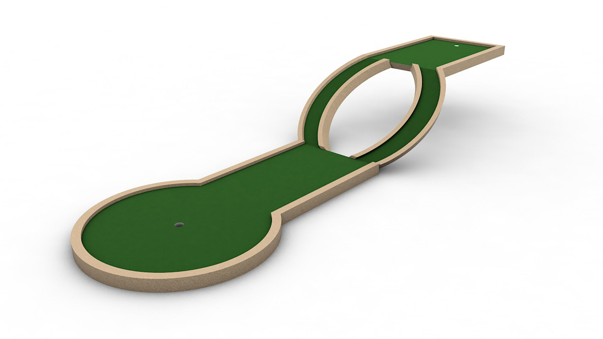 Mini-golf pack 3D model_4