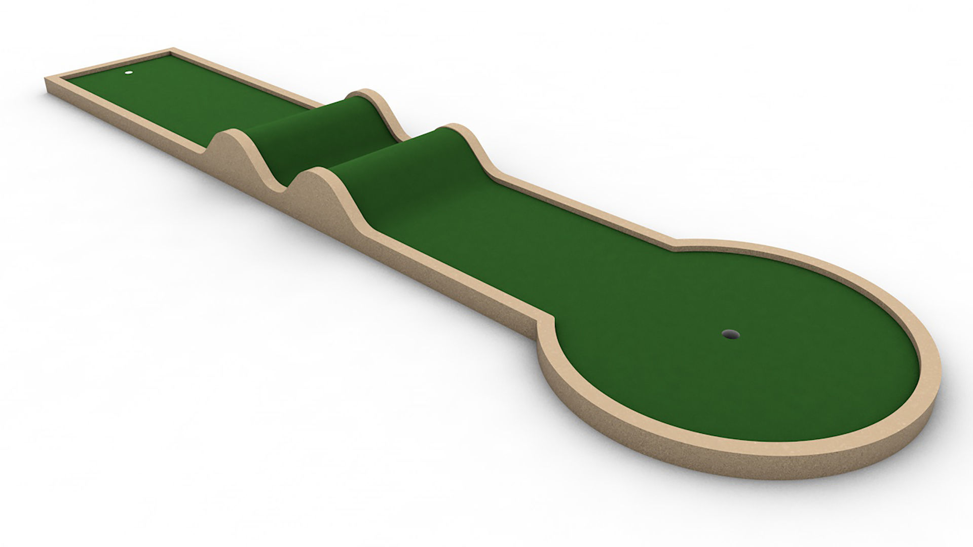 Mini-golf pack 3D model_17