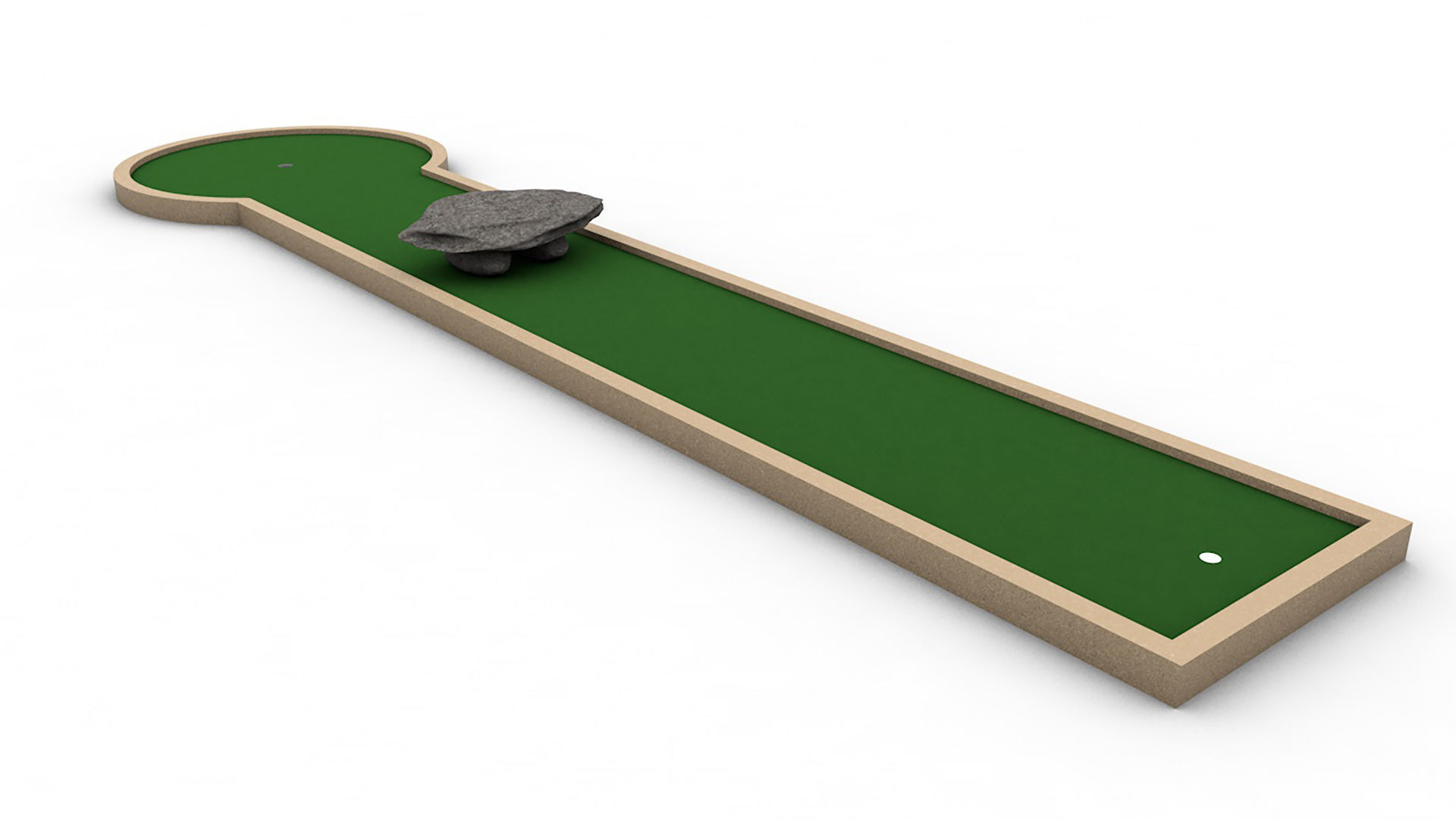 Mini-golf pack 3D model_3