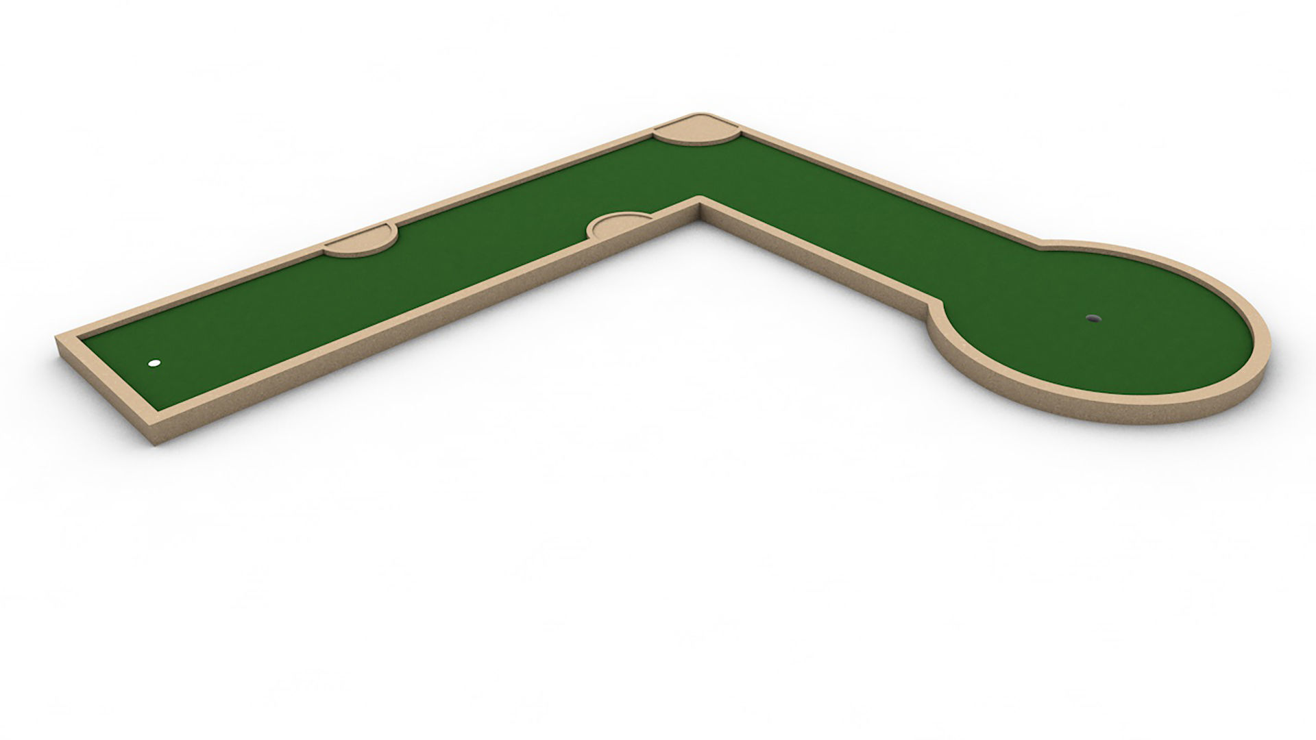 Mini-golf pack 3D model_15