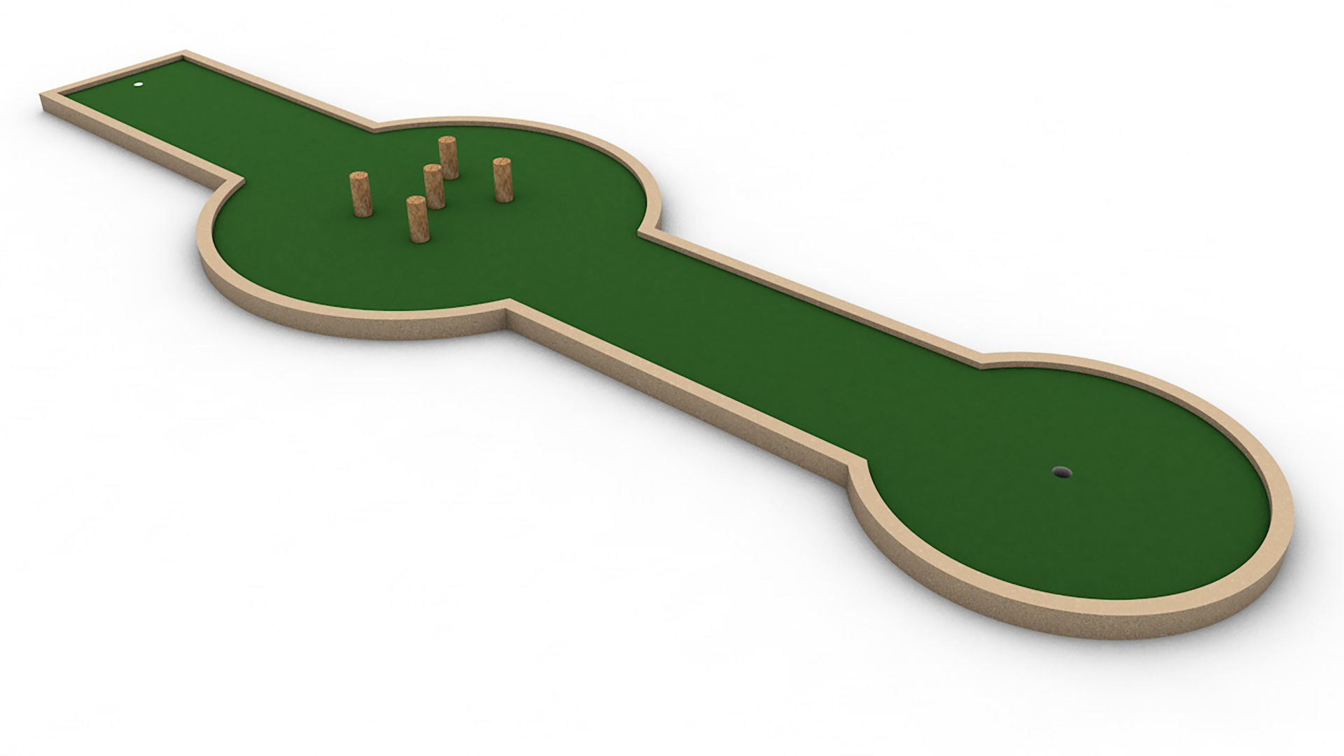Mini-golf pack 3D model_22