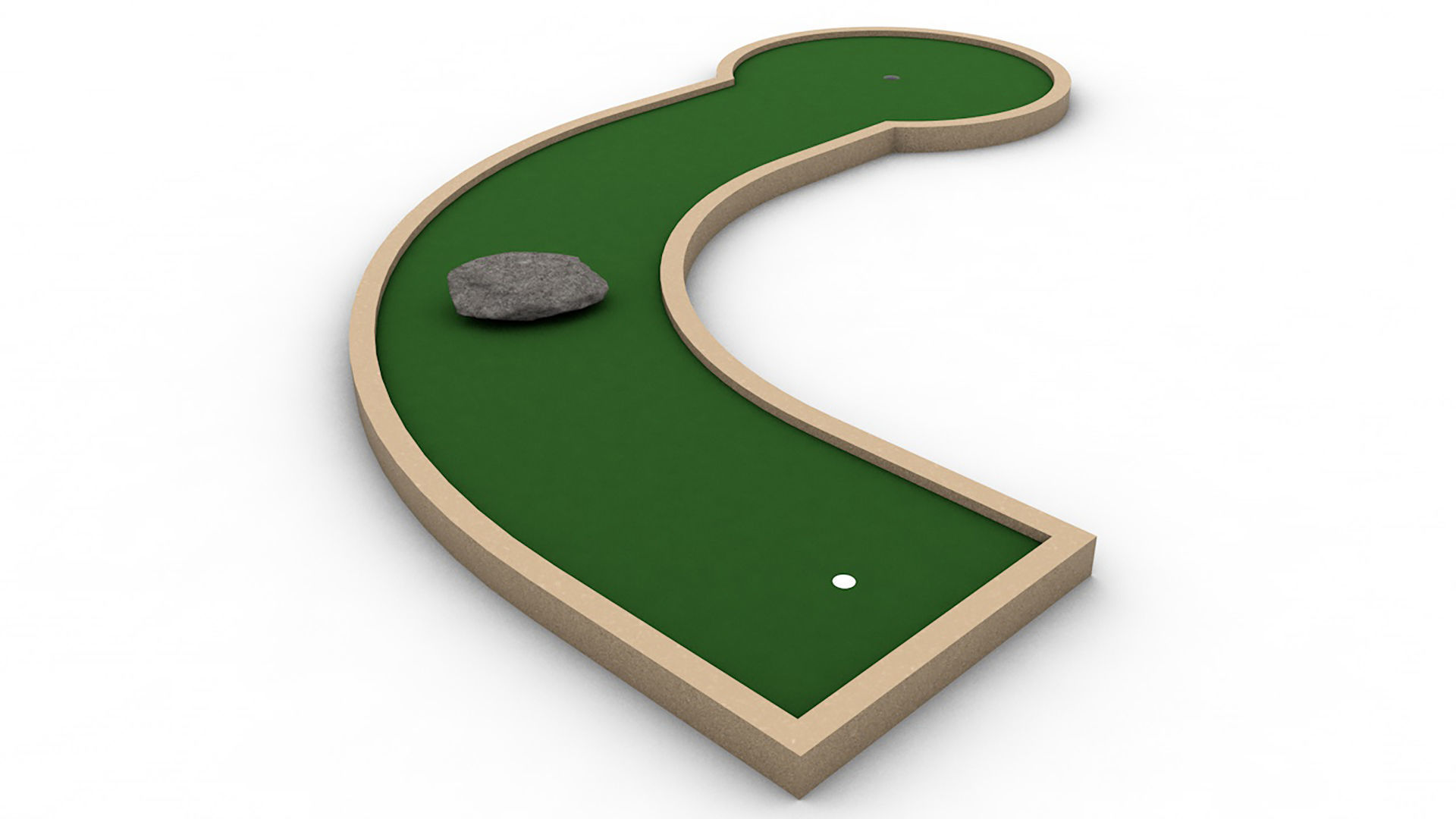 Mini-golf pack 3D model_7