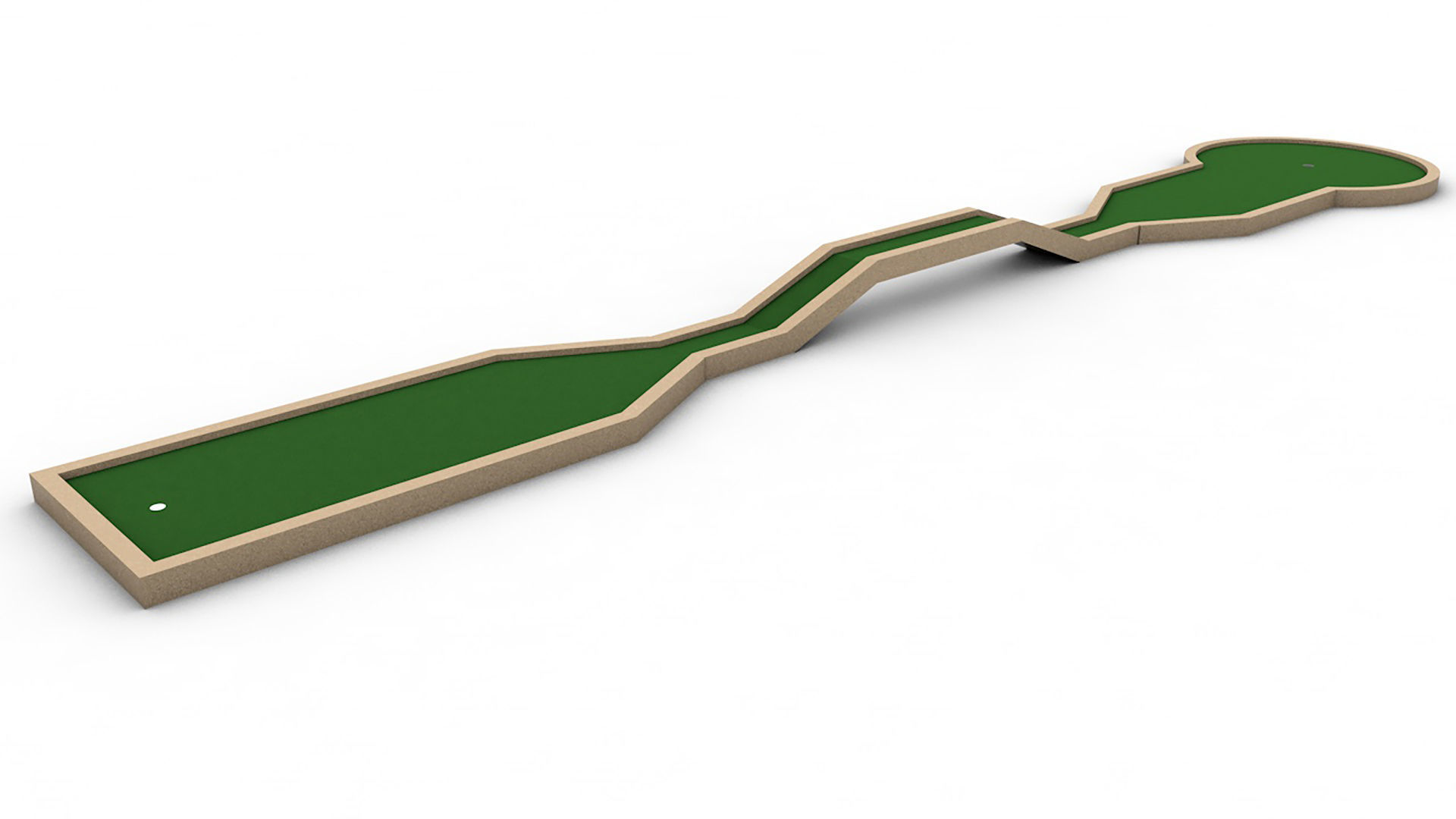 Mini-golf pack 3D model_6