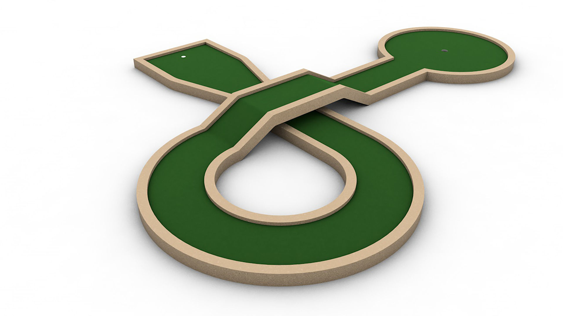 Mini-golf pack 3D model_10